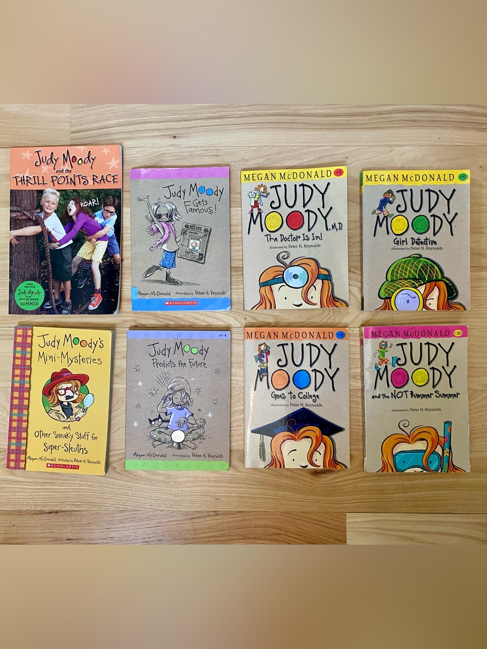 Judy Moody Books Lot of 8 Books